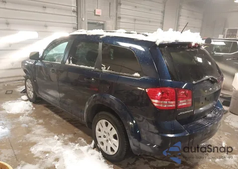 2017 Dodge Journey Se from USA, damaged, VIN 3C4PDCAB2HT562064